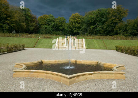 Schloss Gottorf, Neuwerkgarten, den Schlossgarten, Schleswig, Schleswig-Holstein, Deutschland, Europa Stockfoto