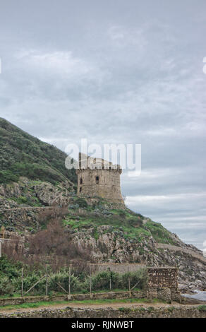 Paola Tower - Circeo Nationalpark - Latina Italien Stockfoto