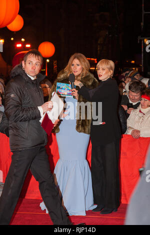 DRESDEN, Deutschland - 01. Februar: Mareile Hoeppner während des 14 Semper Opernball 2019 Stockfoto