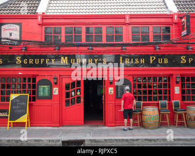 Scruffy Murphys Irish Pub Bangkok Thailand Stockfoto