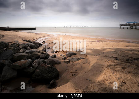 Ostufer der Mobile Bay in Daphne, Alabama, USA Stockfoto