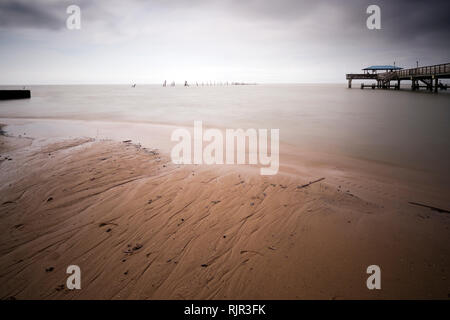 Ostufer der Mobile Bay in Daphne, Alabama, USA Stockfoto