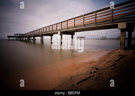 Ostufer der Mobile Bay in Daphne, Alabama, USA Stockfoto