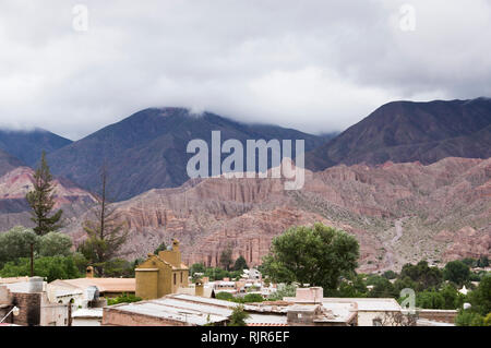 Das gebirgsland von Hornocal Stockfoto