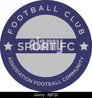 Vector Illustration design Emblem sport Logo Stock Vektor