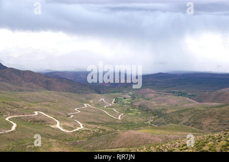 Das gebirgsland von Hornocal Stockfoto