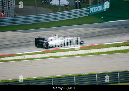 Formel Eins (F1) in Sepang Circuit, Kuala Lumpur, Malaysia Stockfoto