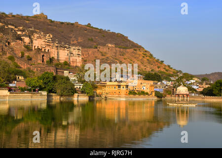 Nawal Sagar See, Bundi, Rajasthan, Indien Stockfoto