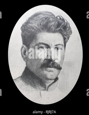 Joseph Stalin (1878-1953), sowjetischer Revolutionär und Politiker der Georgischen Ethnizität. Er ordnete die Sowjetunion von der Mitte der 1920er Jahre bis zu seinem Tod 1953, halten die Titel der Generalsekretär der Kommunistischen Partei der Sowjetunion und von 1922 bis 1952 Ministerpraesident des Landes von 1941 bis 1953 Stockfoto