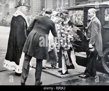 Maria, Princess Royal und der Gräfin von Harewood (Victoria Alexandra Alice Maria, 25. April 1897 - vom 28. März 1965) war ein Mitglied der britischen königlichen Familie. Sie war das dritte Kind und einzige Tochter von König George V. und Königin Maria und war während der Herrschaft von Königin Victoria geboren, ihrer Urgroßmutter. Maria war die väterliche Tante der aktuelle britische Monarch, Queen Elizabeth II. Stockfoto