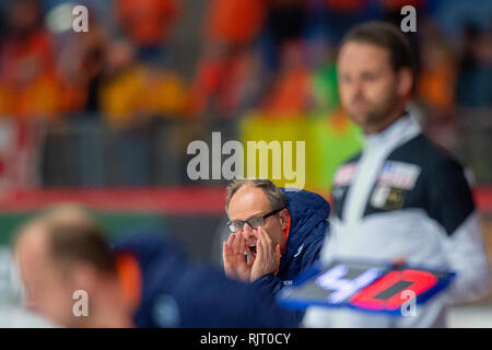 Inzell, Deutschland. 7. Feb 2019. ISU World Single Entfernungen Eisschnelllauf Meisterschaften Jac Orie Credit: Orange Bilder vof/Alamy leben Nachrichten Stockfoto