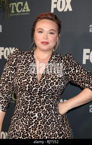LOS ANGELES - 1. FEBRUAR: Amanda Fuller bei der FOX TCA All-Star Party