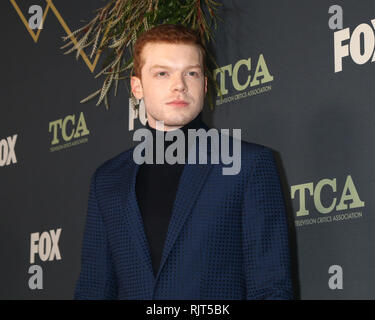 Februar 6, 2019 - Los Angeles, CA, USA - LOS ANGELES - FEB 1: Cameron Monaghan im FOX TCA All-Star-Party im Bild Haus am Februar 1, 2019 in Los Angeles, CA (Credit Bild: © Kay Blake/ZUMA Draht) Stockfoto