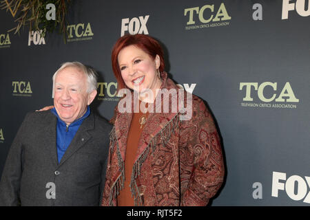 Los Angeles, CA, USA. 6 Feb, 2019. LOS ANGELES - FEB 1: Leslie Jordan, Vicki Lawrence im FOX TCA All-Star-Party im Bild Haus am Februar 1, 2019 in Los Angeles, CA Credit: Kay Blake/ZUMA Draht/Alamy leben Nachrichten Stockfoto