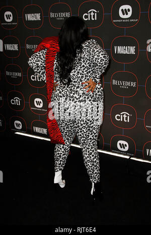 Los Angeles, USA. 07 Feb, 2019. Lizzo besucht die Warner Music Pre-Grammy Party auf der NoMad Hotel am 7. Februar 2019 in Los Angeles, Kalifornien. Foto: Absturz/imageSPACE Credit: Imagespace/Alamy leben Nachrichten Stockfoto