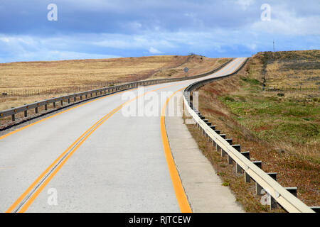 Chile, Magallanes, Patagonien, Ruta del Fin del Mundo, Stockfoto