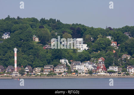 Ansicht der Suellberg im Stadtteil Blankenese in Hamburg, Deutschland, Europa Stockfoto