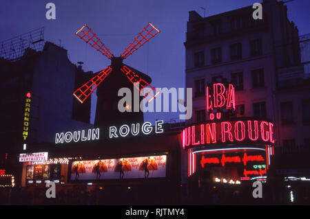 Moulin Saint Hubert in der Nähe des Stadtviertels Pigalle, Paris, Frankreich Stockfoto
