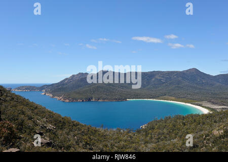 Wineglass Bay Lookout, Tasmanien, Australien Stockfoto