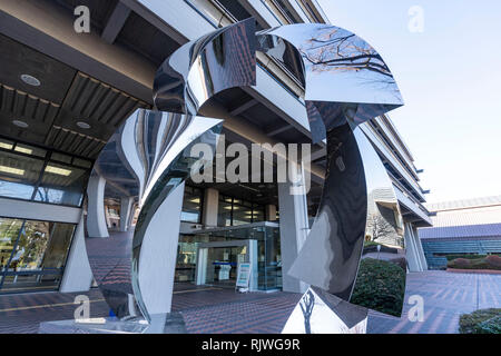 Tanz der Landschaft von Tsutomu Mastunaga, 1989, National Diet Library, Tokio, Tokyo, Japan. Stockfoto