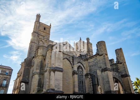 Kathedrale Saint-Just-et-Saint-Pasteur in Narbonne, Frankreich Stockfoto