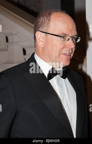 Fürst Albert II. Grimaldi beim 14. SemperOpernball 2019 in der Semperoper. Dresden, 01.02.2019 Stockfoto