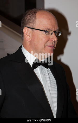 Fürst Albert II. Grimaldi beim 14. SemperOpernball 2019 in der Semperoper. Dresden, 01.02.2019 Stockfoto