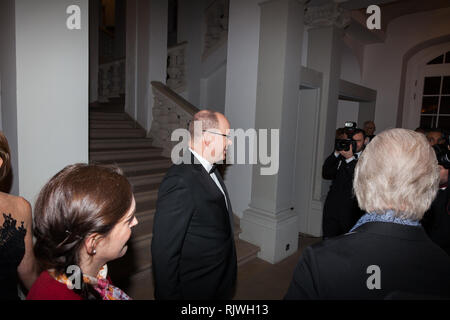 Fürst Albert II. Grimaldi beim 14. SemperOpernball 2019 in der Semperoper. Dresden, 01.02.2019 Stockfoto