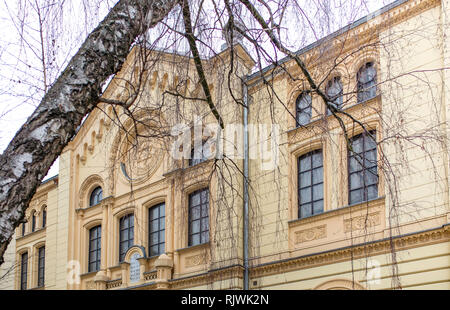 Die Nozyk Synagoge - der einzige Überlebende der Vorkriegszeit jüdische Gebetshaus in Warschau. Warszawa, Polen. Stockfoto