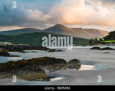 Bastrop Beach in der Nähe von Clockane (An Clochán) im Norden der Halbinsel Dingle in der Grafschaft Kerry, Irland Stockfoto