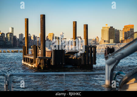 Williamsburg Ferry Terminal Stockfoto