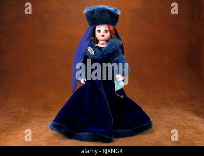 Vintage Collectible Madame Alexander Cissy Budapest Doll 22340. Stockfoto