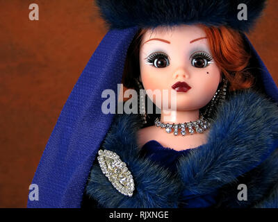 Vintage Collectible Madame Alexander Cissy Budapest Doll 22340. Stockfoto