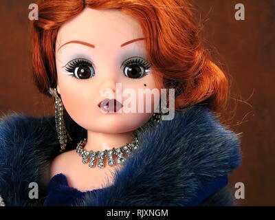 Vintage Collectible Madame Alexander Cissy Budapest Doll 22340. Stockfoto