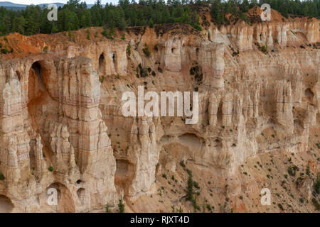 Blick vom Bryce Point (Blick nach Norden), Bryce Canyon National Park, Utah, United States. Stockfoto