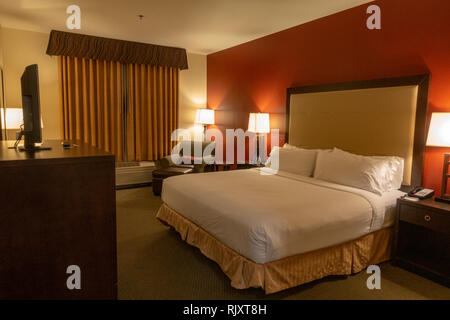 Eine "King Executive Suite im Holiday Inn Express & Suites 2 sterne hotel, Mesquite, Nevada, United States. Stockfoto