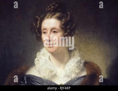 MARY SOMERVILLE (1780-1872), schottischer Astronom und Mathematiker von Thomas Phillips lackiert Stockfoto