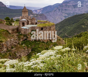 Mit Blick auf das Kloster Khor Virap in Armenien Stockfoto