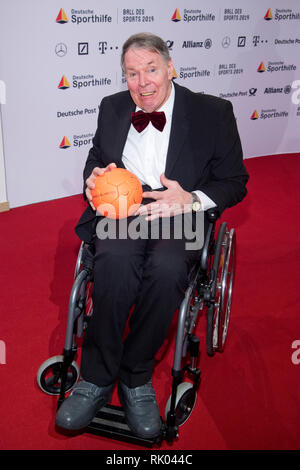 Joachim Jo DECKARM, ehemaliger Handballspieler, roter Teppich, Red Carpet Show, Ball des Sports in Wiesbaden auf 02.02.2019 | Verwendung weltweit Stockfoto