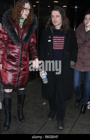 New York, NY, USA. 08 Feb, 2019. Rory Culkin zu Guten Tag NY Förderung seinen neuen Film, Lords of Chaos auf New York, NY, USA. 08 Feb, 2019. in New York City, Kredit: Rw/Medien Punch/Alamy leben Nachrichten Stockfoto