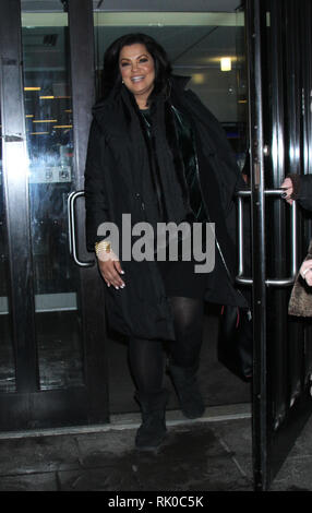 New York, NY, USA. 08 Feb, 2019. Faerber Krishnan host der Guten Tag NY in New York New York, NY, USA. 08 Feb, 2019. Credit: Rw/Medien Punch/Alamy leben Nachrichten Stockfoto