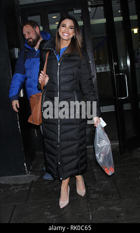 New York, NY, USA. 08 Feb, 2019. Jennifer Lahmers, Wirt der Guten Tag NY in New York New York, NY, USA. 08 Feb, 2019. Credit: Rw/Medien Punch/Alamy leben Nachrichten Stockfoto