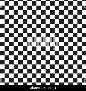 Plätze vektor Muster in weiss und schwarz Farbpalette Stock Vektor