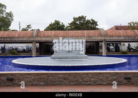 Martin Luther King's Grabstätte. Atlanta, Georgia. September, 2018 Stockfoto