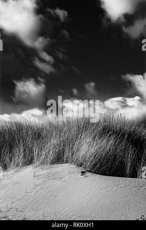 Küsten Sonnenauf- und -untergänge in Wales Stockfoto