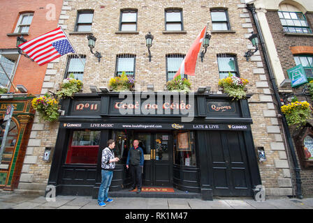 Teac na Ceibe Pub in Temple Bar Viertel, Dublin, Irland Stockfoto