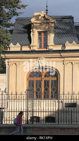 Chile, Magallanes, Punta Arenas, Braun Menendez Regional Museum, Stockfoto