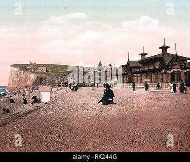 Le Tréport, Frankreich. Zwischen 1890 und 1910. Stockfoto