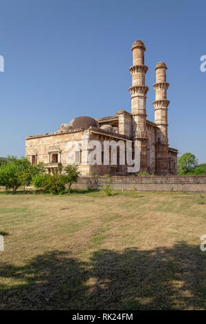 Champaner, India-December Pavagadh, Gujarat, 07, 2014 - eine andere Ansicht von Kevda Masjid Stockfoto