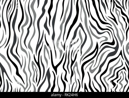 Nahtlose Zebra-druck vector Pattern Stock Vektor